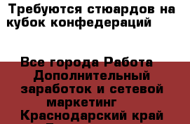 Требуются стюардов на кубок конфедерацийFIFA. - Все города Работа » Дополнительный заработок и сетевой маркетинг   . Краснодарский край,Геленджик г.